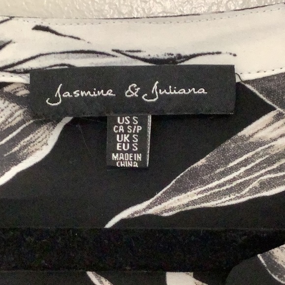 Jasmine & Juliana Black And White Dress - Picture 6 of 7